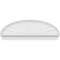 Ekena Millwork Elliptical Sunburst Architectural Grade PVC Combination Pediment, 60"W x 21-7/8"H x 2-3/4"P PEDPC060X220ELL01 - alternate 2